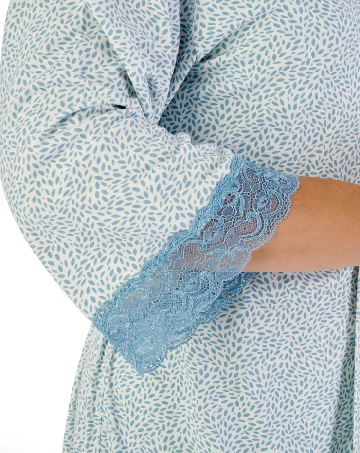 Supersoft Printed 42" Kimono Wrap GL07704