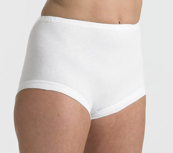 Slenderella Interlock Brief with Cuff Leg BF4