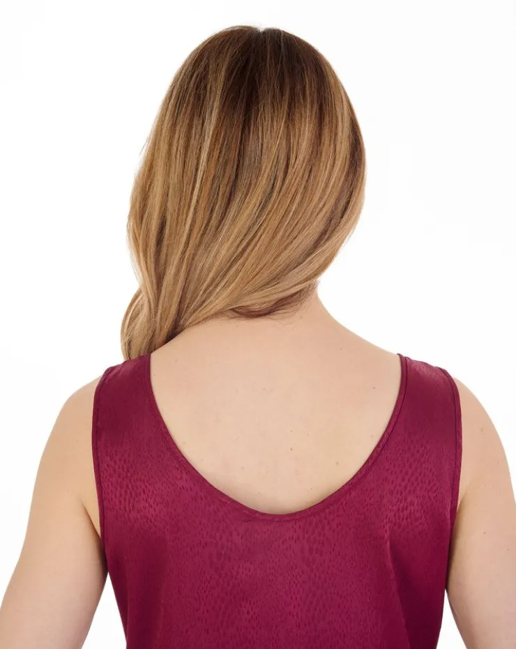 Animal Jacquard Satin 45" Nightdress GL88721