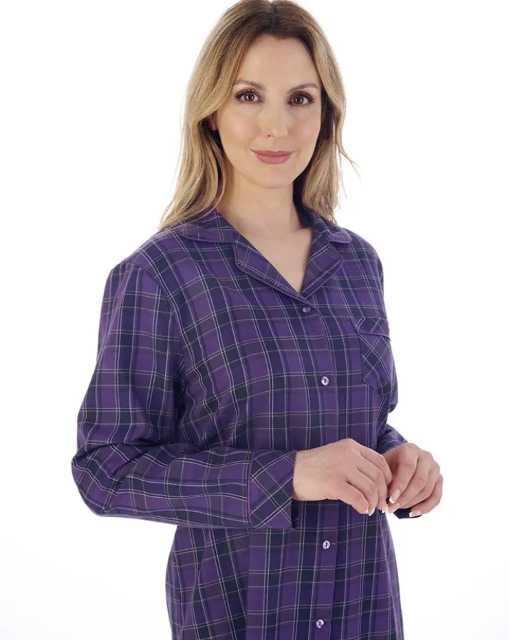 Woven Check 38" Nightshirt NS02220