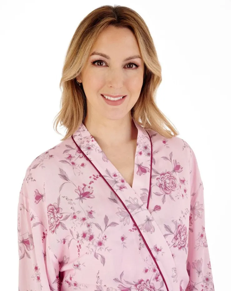 Floral 42" Woven Viscose Kimono Wrap GL88713