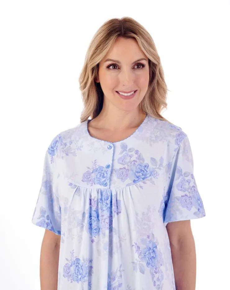 Large Floral Print 38" Nightdress ND01130