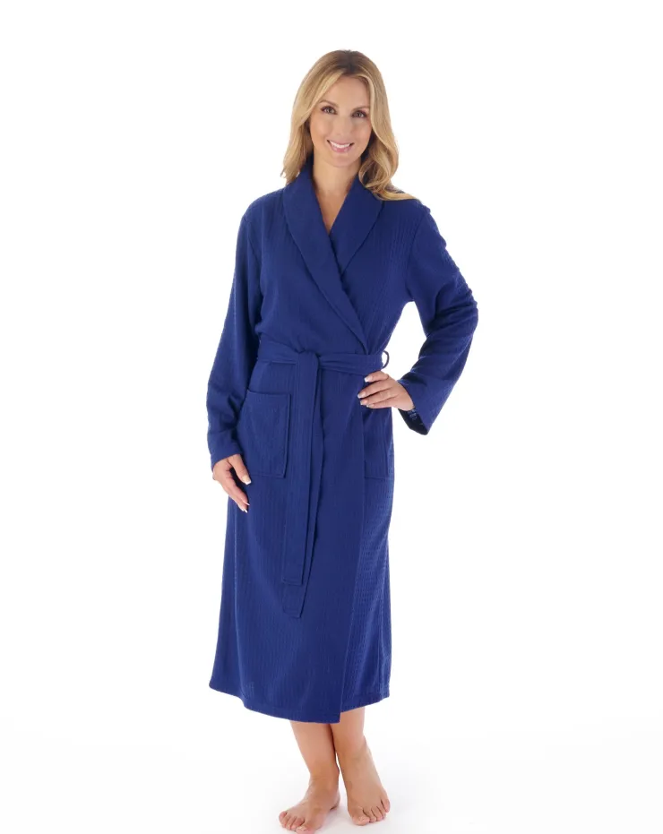 Houndstooth Knit 46" Shawl Collar Wrap HC3301