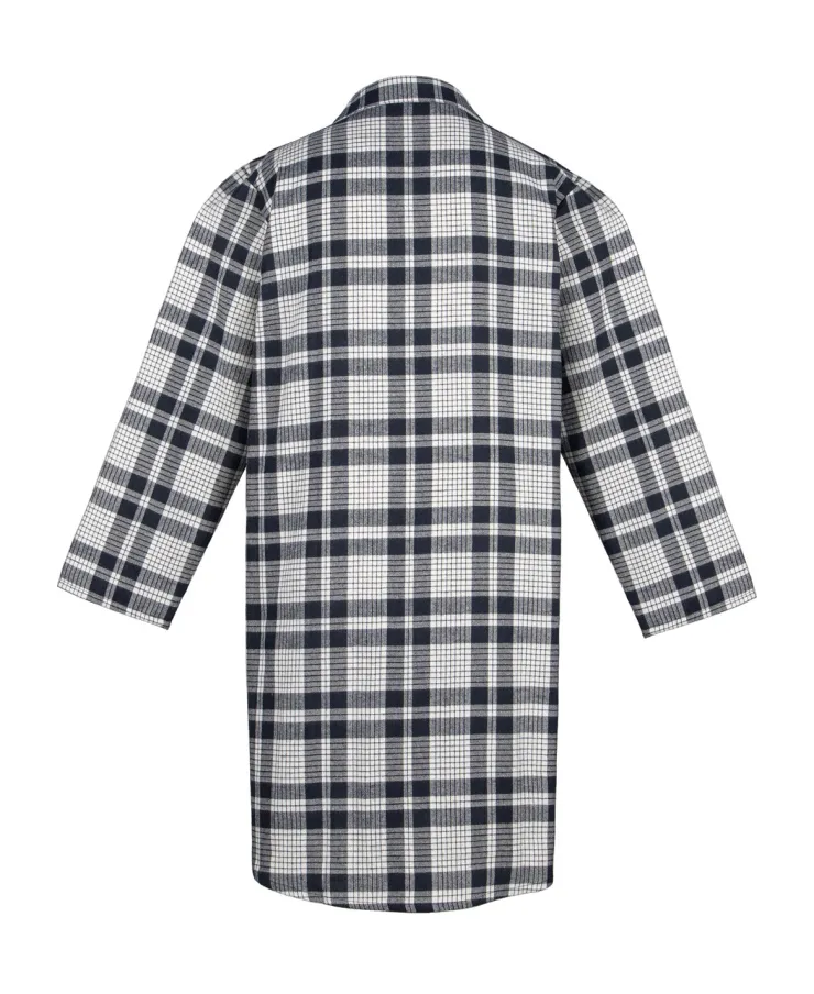 Yarn Dyed Woven Check Nightshirt WR06805