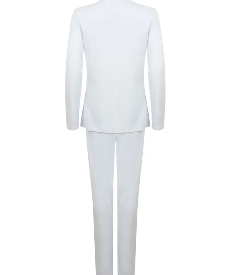 Solid Colour Interlock Jersey Pyjama PJ2146