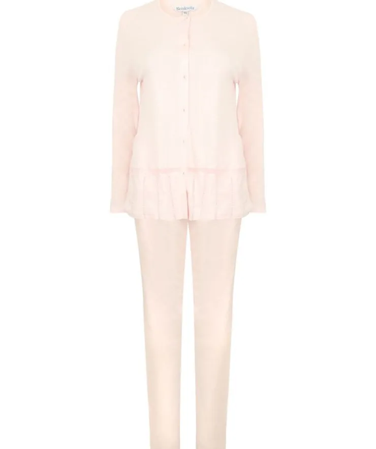 Solid Colour Interlock Jersey Pyjama PJ2146