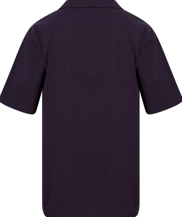 Diamond Geo Print Tailored with Shorts Woven Pyjama WR88834