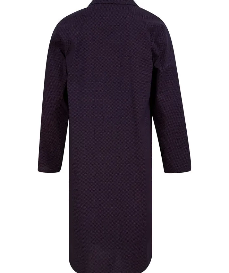 Diamond Geo Print 45" Button Through Woven Nightshirt WR88831