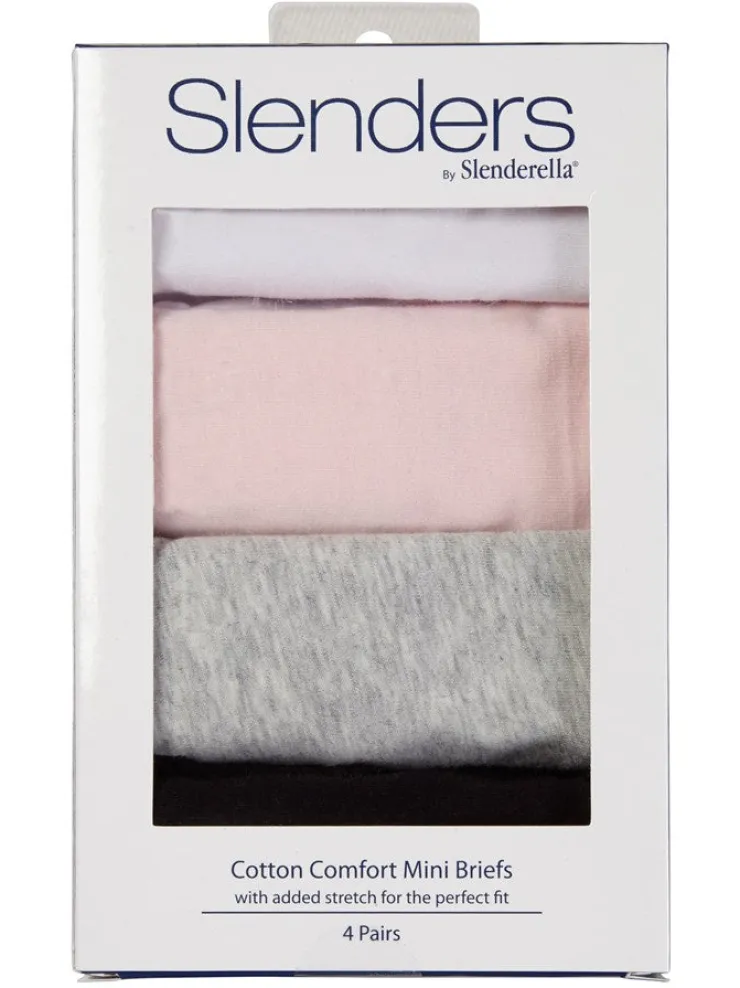 Slenders Cotton Pattern Mini Brief BF83