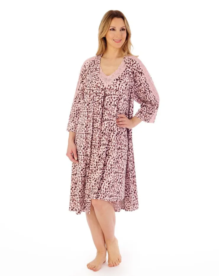 Super-Soft Multi Print 42" Kimono Wrap GL02704