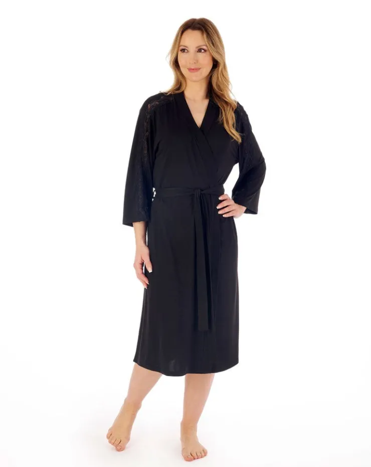 Super-Soft Multi Print 42" Kimono Wrap GL02704