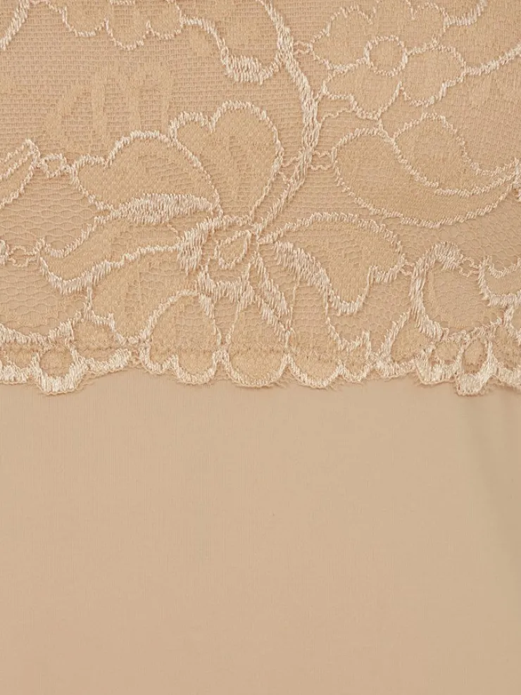 Gaspé Microfibre Cami Top with Backed Lace GL2715