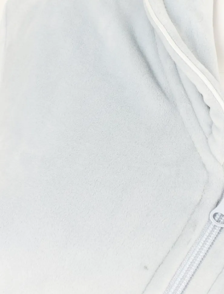 Luxury Solid Colour Velvet 46" Zip Through Housecoat GL4720