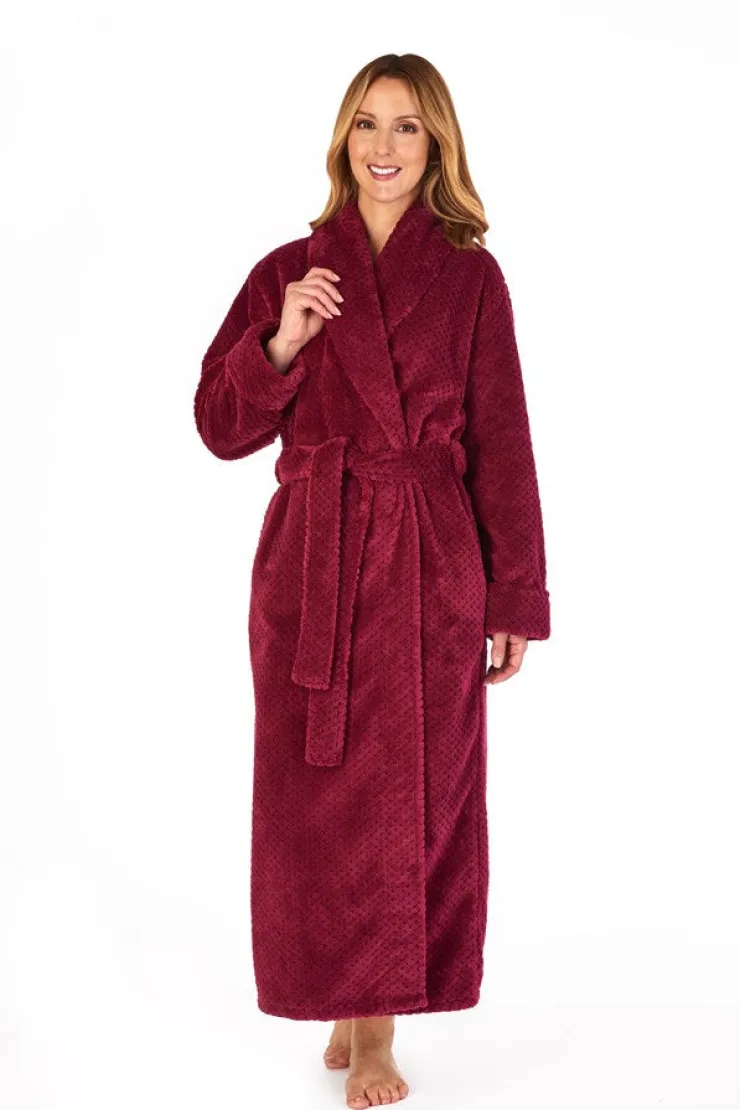 Luxury Waffle Fleece 52" Shawl Collar Wrap HC4329