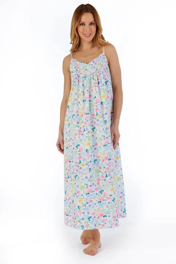Multi Coloured Floral 48" Woven Chemise ND55261