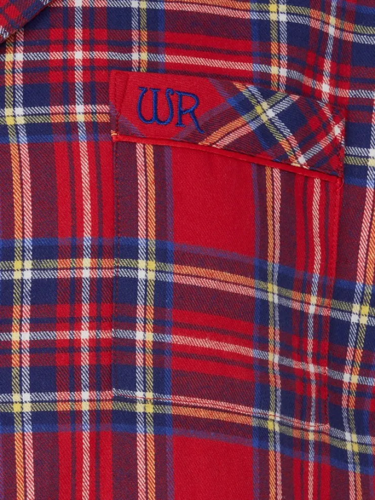 Yarn Dyed Check Tailored Pyjama WR8806