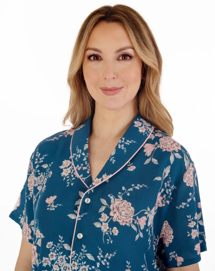 Floral Woven Tailored Pyjama GL88712