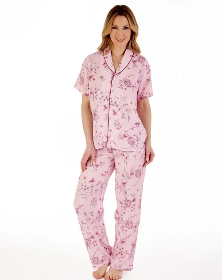 Floral Woven Tailored Pyjama GL88712