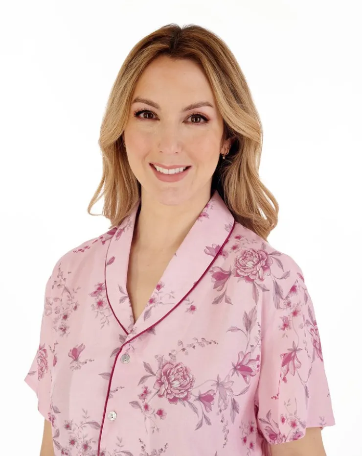 Floral Woven Tailored Pyjama GL88712