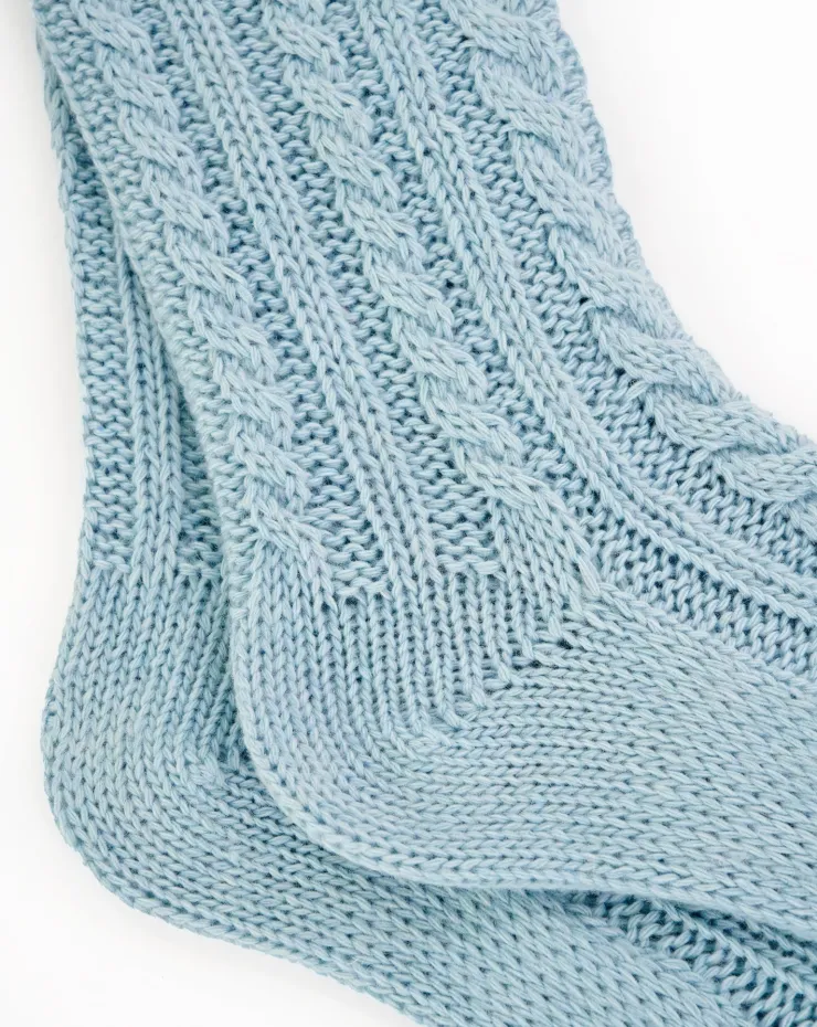 Cable Knit Bedsock BS190