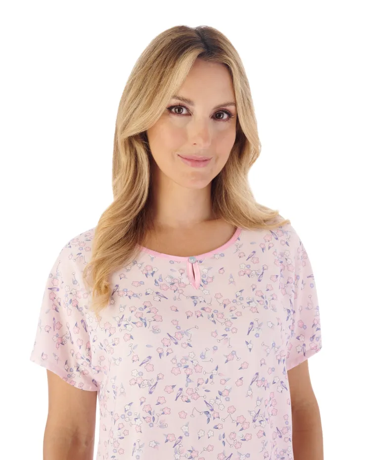 Blossom Print Woven Pyjama Set PJ03242