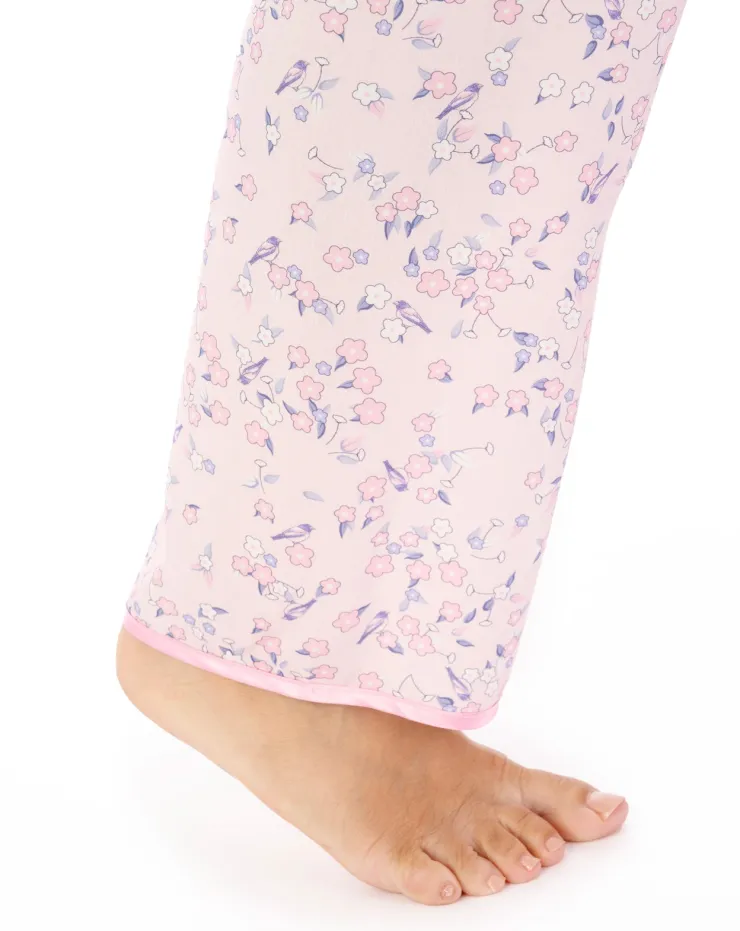 Blossom Print Woven Pyjama Set PJ03242