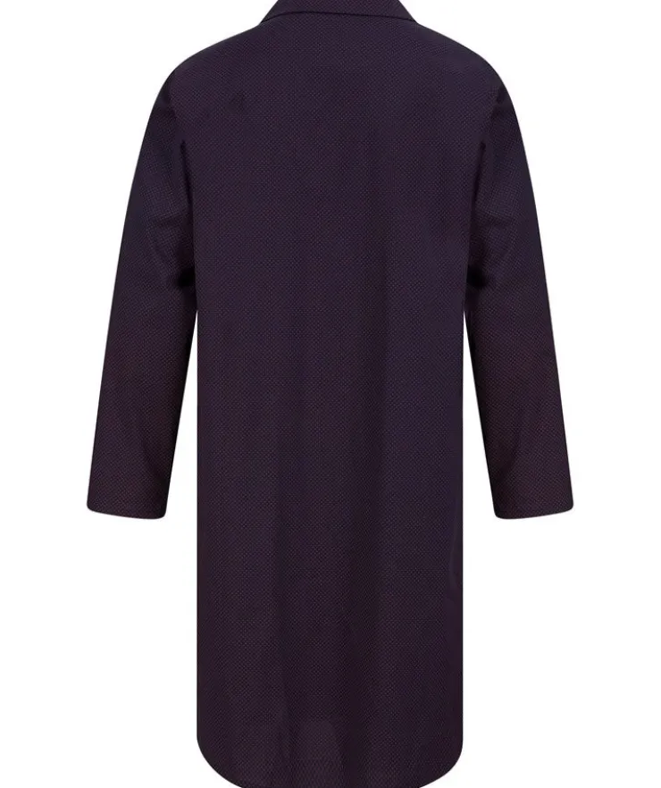 Diamond Geo Print 42" Button Through Woven Nightshirt WR88830