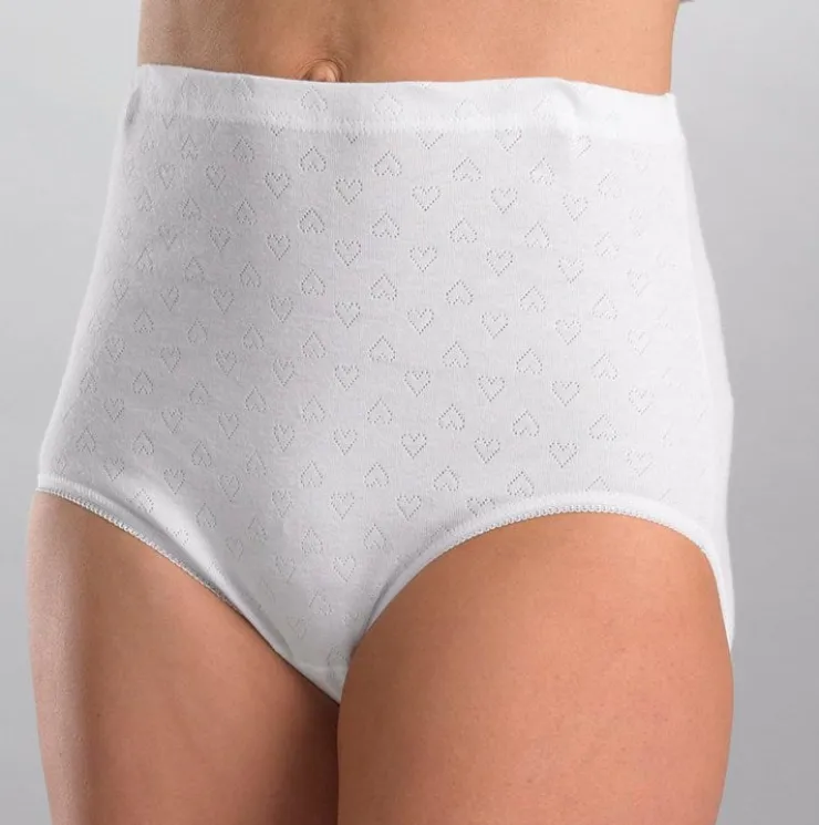 Brettles Jacquard Heart Pattern Full Brief BUW048