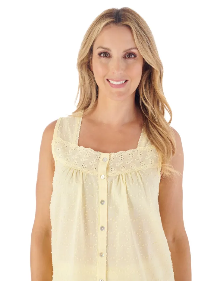 Circular Dobby Dot Woven Pyjama Set PJ01233