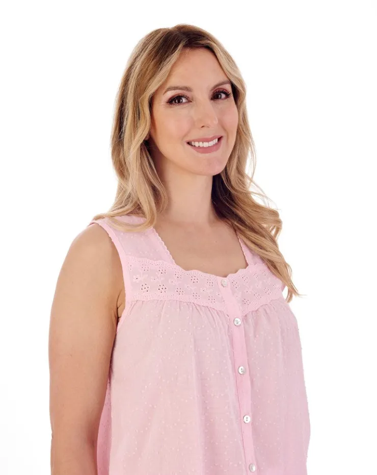 Circular Dobby Dot Woven Pyjama Set PJ01233