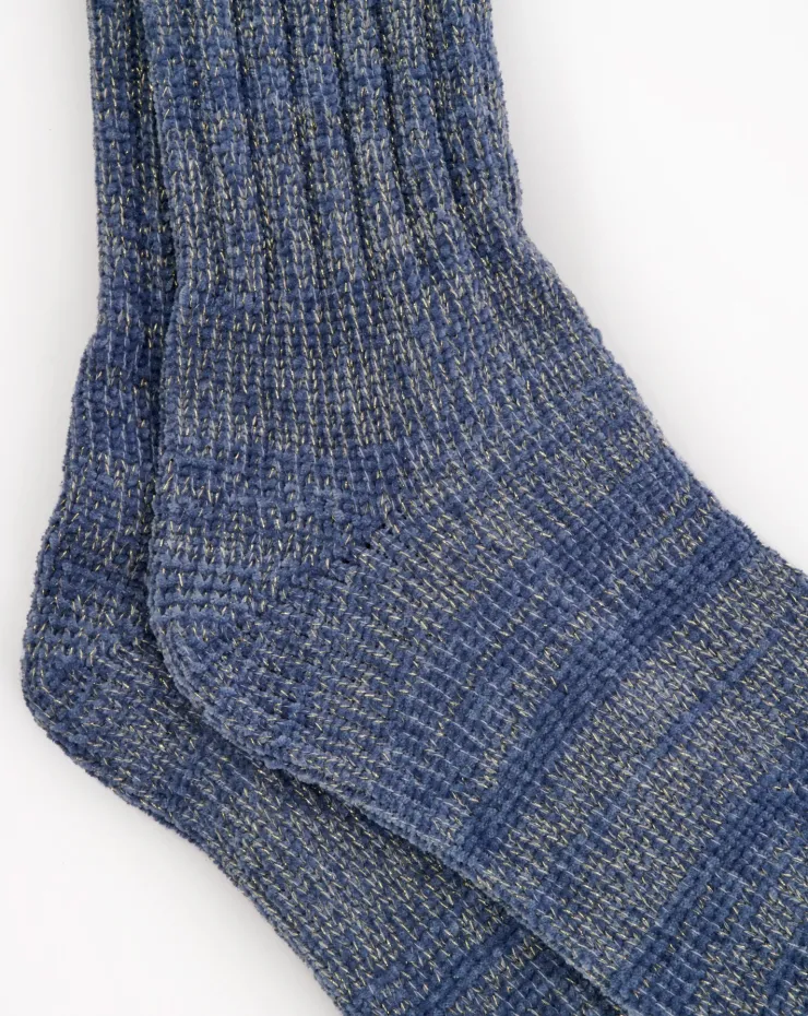 Chenille Lurex Bedsock BS189
