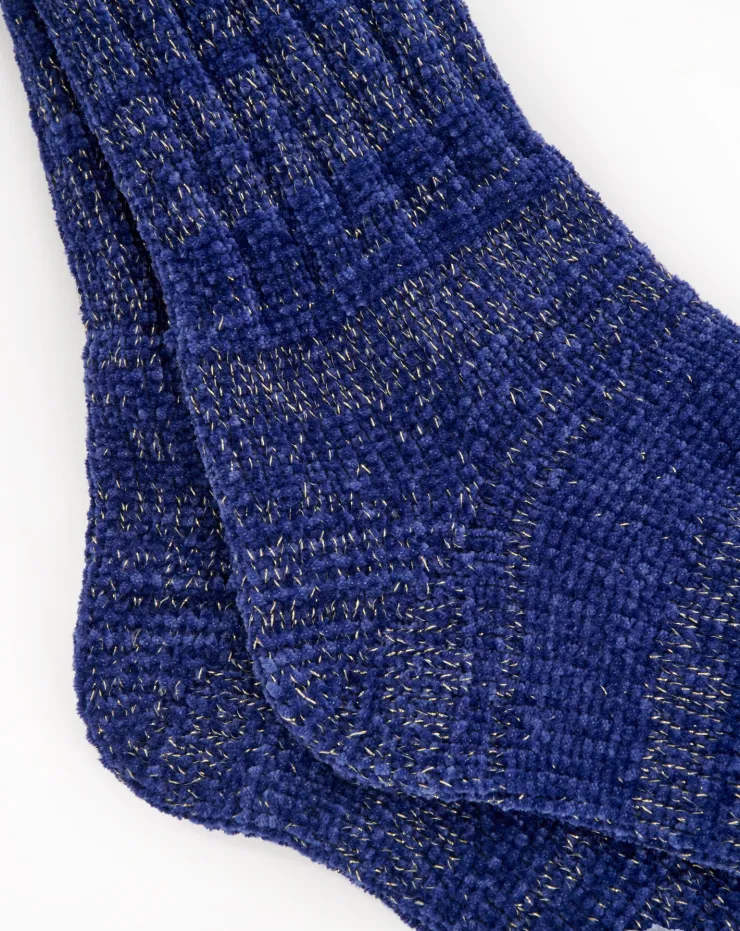 Chenille Lurex Bedsock BS189