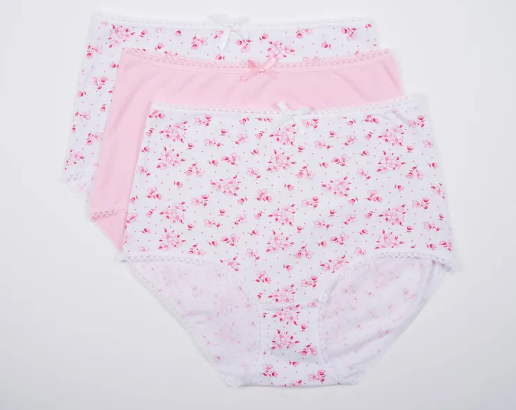 Slenders Cotton Comfort 3Pack Full Brief BF82