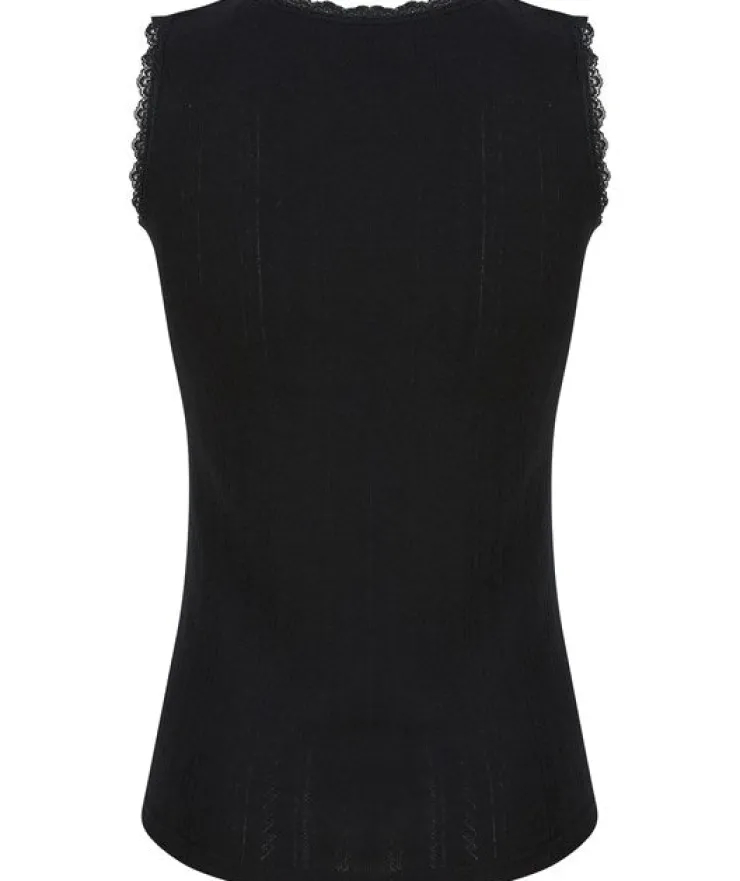 Slenderella Brushed Thermal No Sleeve Top UW401