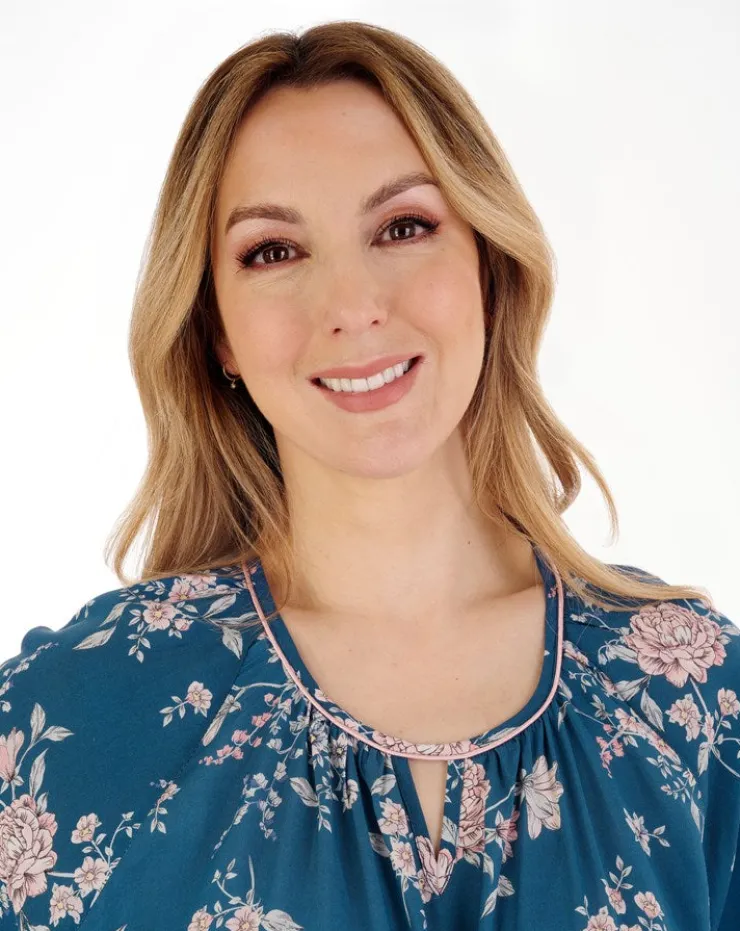 Floral Woven 40" Nightdress GL88711