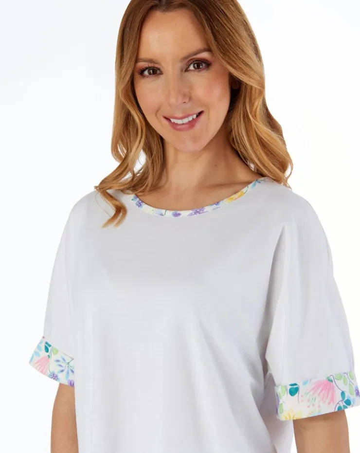 Multi Coloured Floral Tailored Woven Pyjama PJ55263