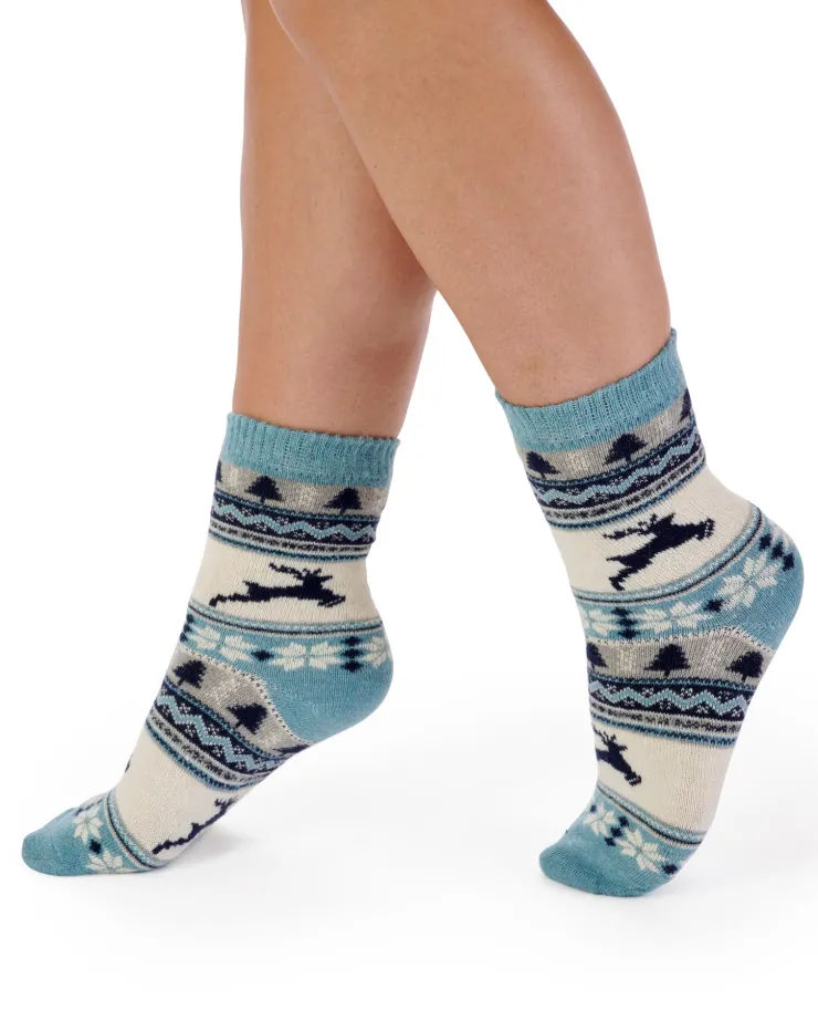 Reindeer Pattern Bedsock BS188