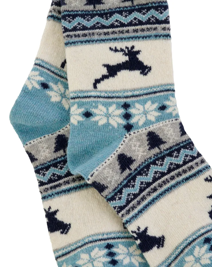 Reindeer Pattern Bedsock BS188