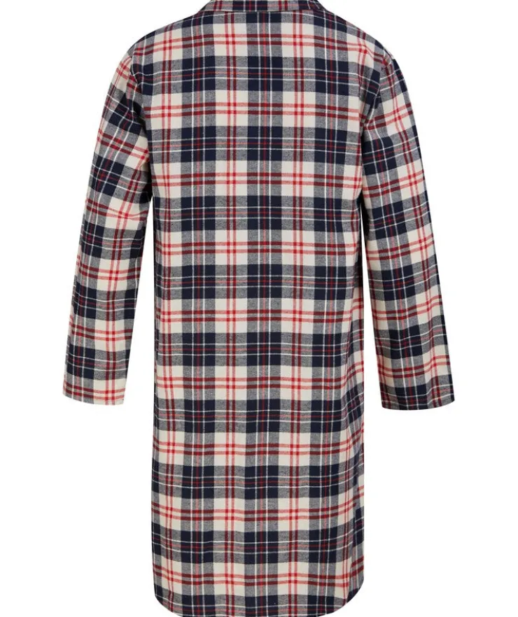 Brushed Checked 42" Woven Nightshirt WR88820