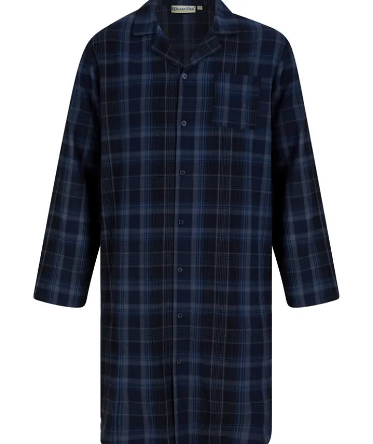 Brushed Checked 42" Woven Nightshirt WR88820