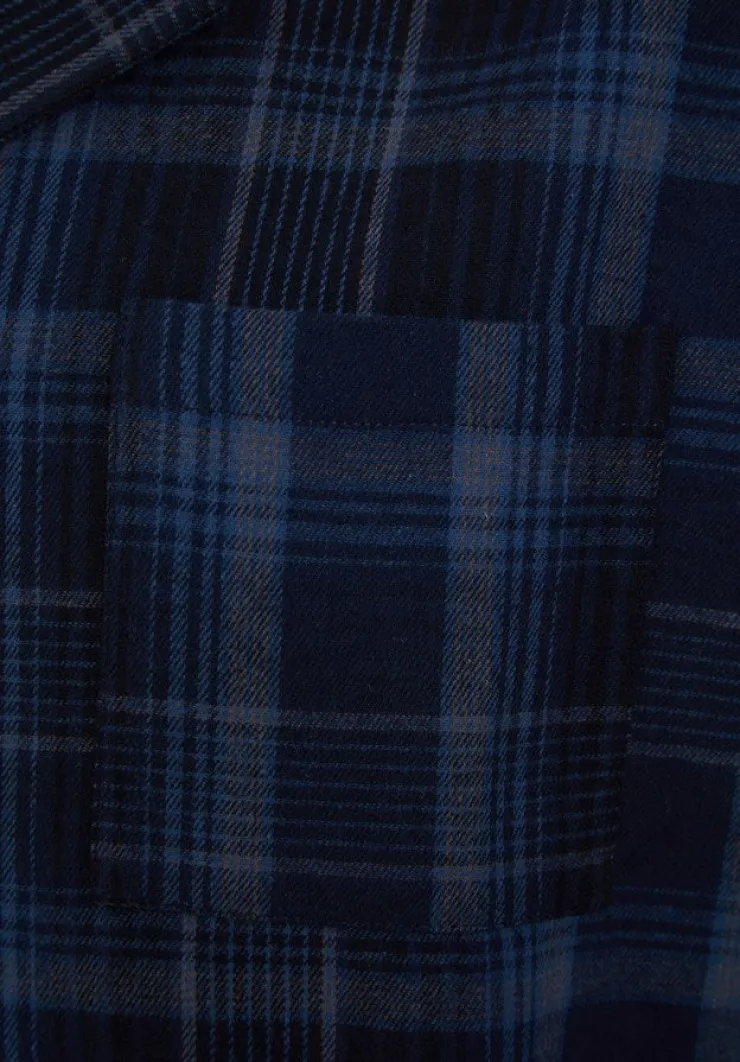 Brushed Checked 42" Woven Nightshirt WR88820
