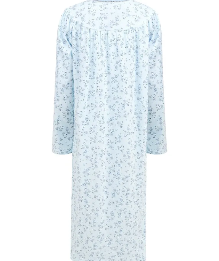 Ditsy Floral 43" Jersey Nightdress ND4130