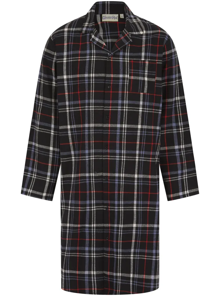 Yarn Dyed Woven Check Nightshirt WR06801