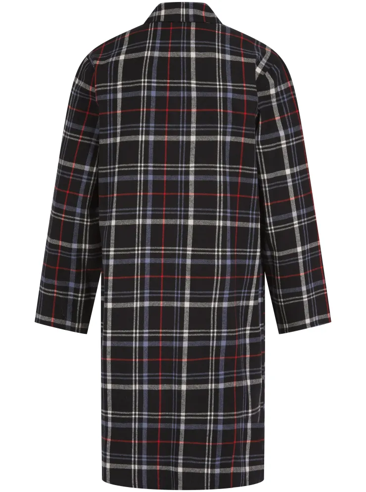 Yarn Dyed Woven Check Nightshirt WR06801