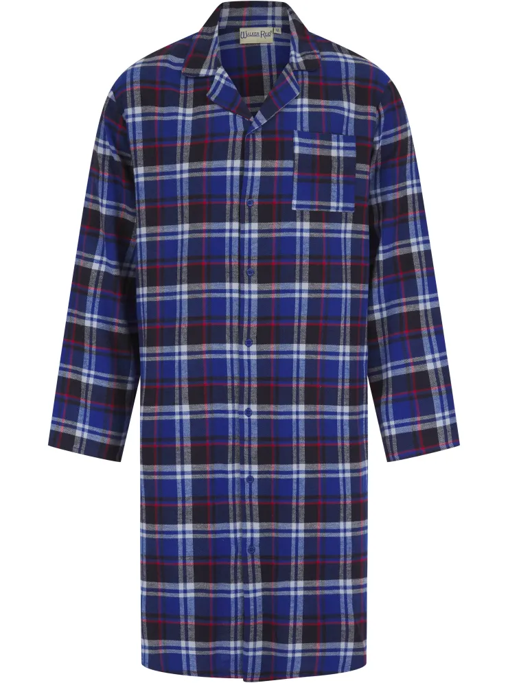 Yarn Dyed Woven Check Nightshirt WR06801