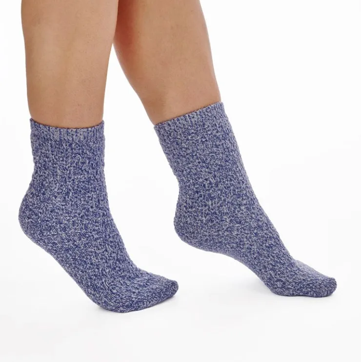 Textured Marl Effect Bedsock BS178