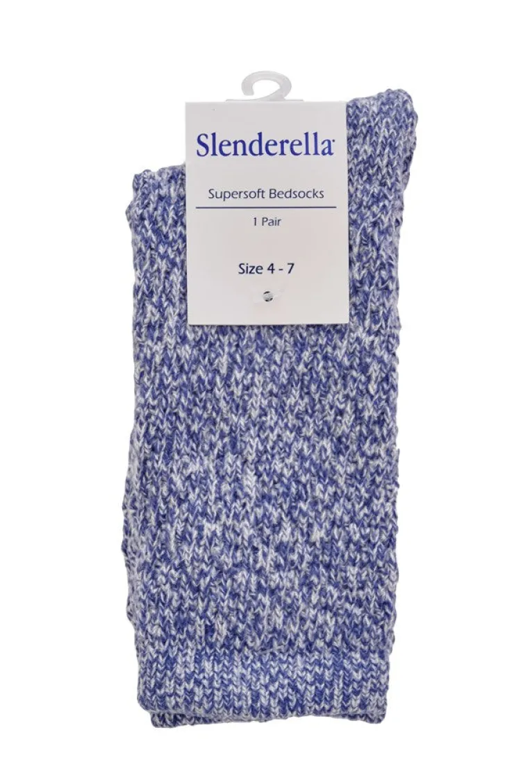 Textured Marl Effect Bedsock BS178