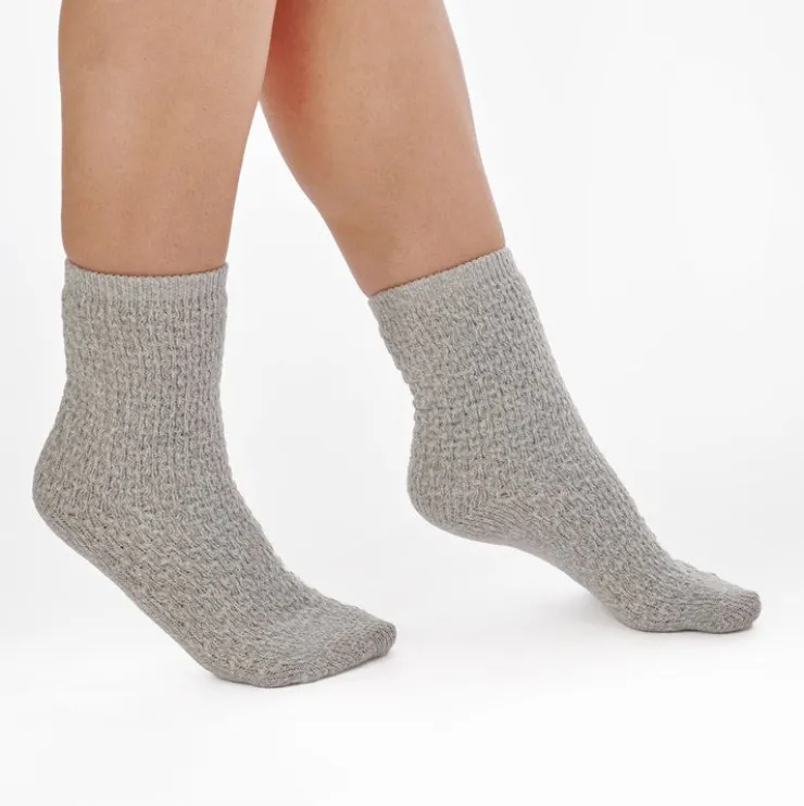 Textured Marl Effect Bedsock BS178