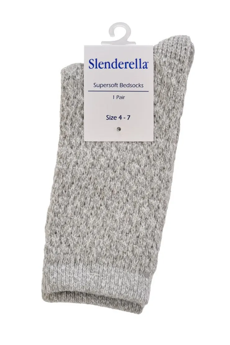 Textured Marl Effect Bedsock BS178