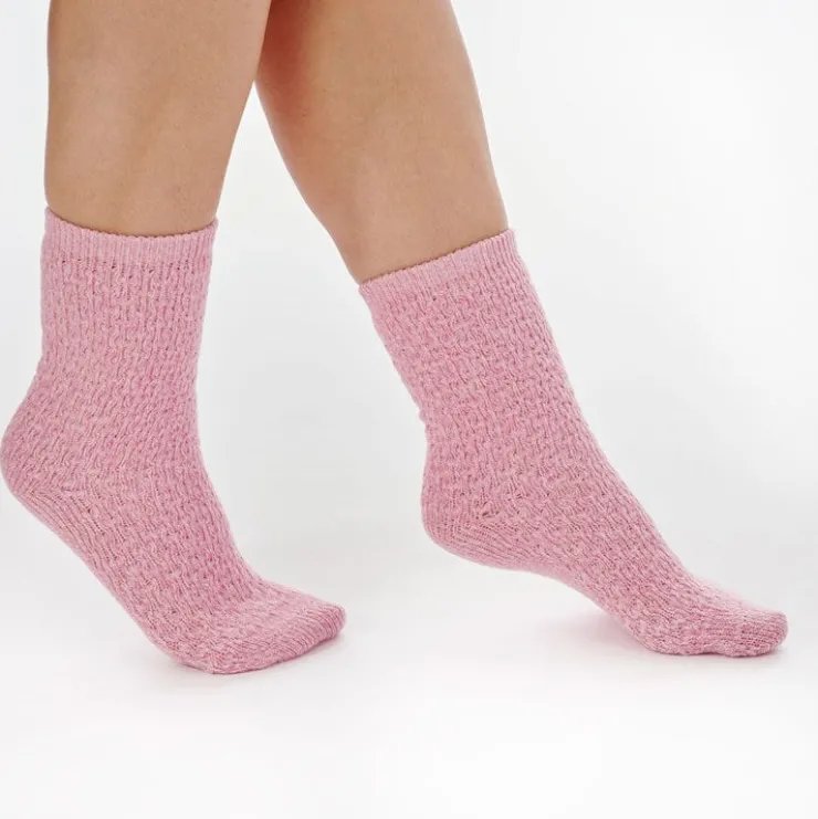 Textured Marl Effect Bedsock BS178